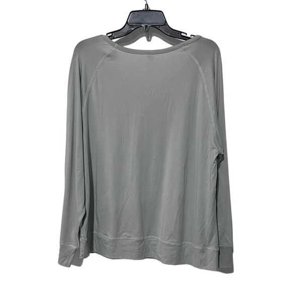 FLORA & JENNI PAJAMA MIXED LOUNGE SLEEP SET GRAY SHIRT ANIMAL PRINT JOGGER LARGE - Picture 7 of 15